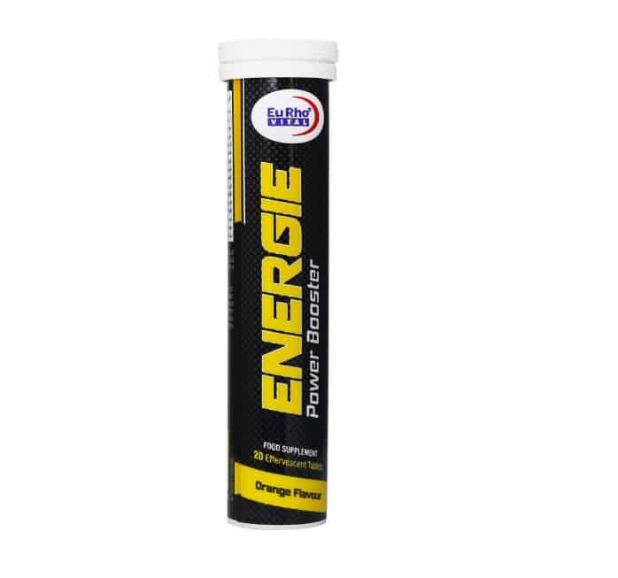 Eurho Vital Energie 20 Effervescent Tabs قرص جوشان انرژی پاور بوستر یوروویتال